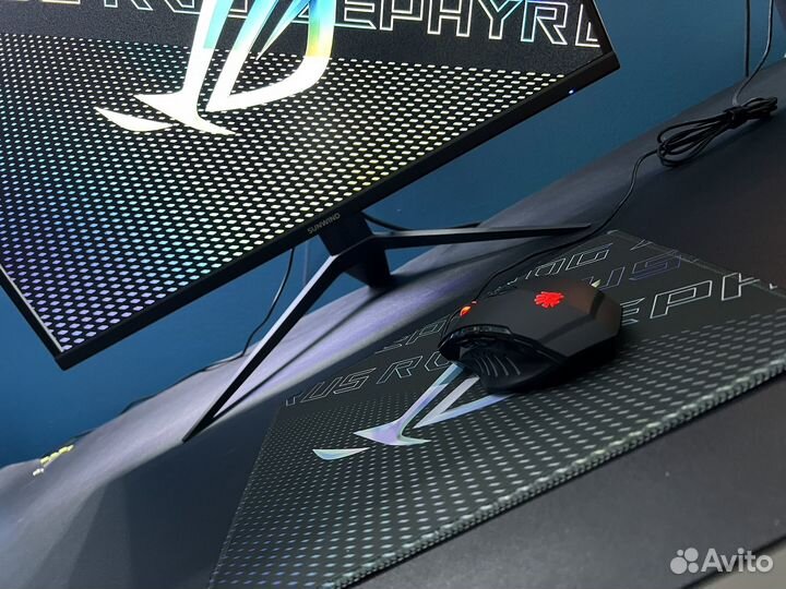 Яркий коврик для мыши asus rog новый компактный