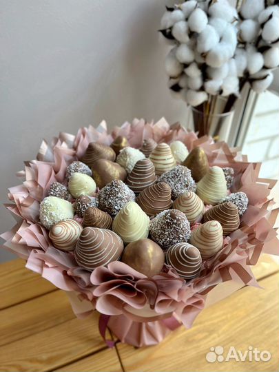 Клубника в шоколаде/ букет из шоколада