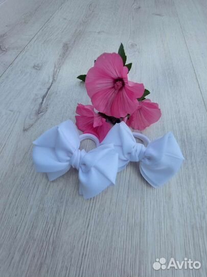 Резинки для волос ручной работы