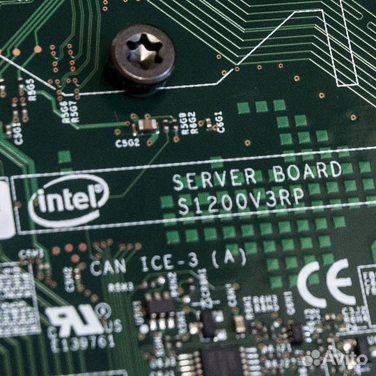 Серверная плата mATX Intel LGA1150 S1200V3RP