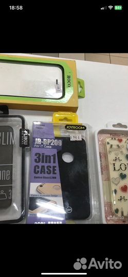 Бронестекла и чехлы