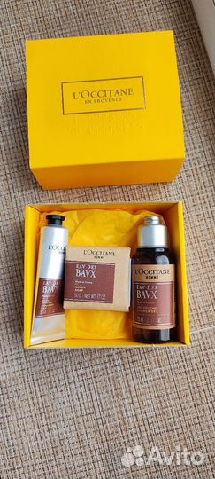 Мужской набор L'occitane