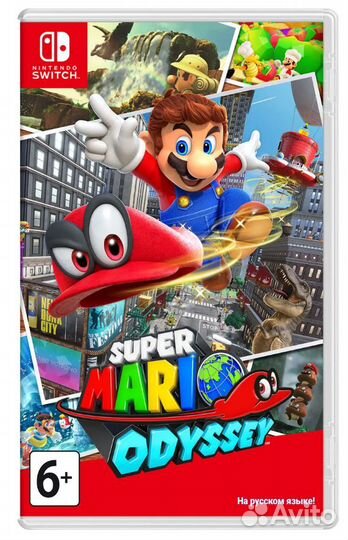 Игра Super Mario Odyssey (Nintendo Switch, русска