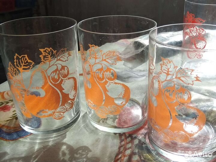 Стаканы ссср, бокалы