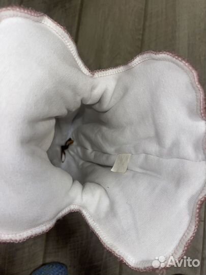 Шапка шлем зимняя для девочки 50 52