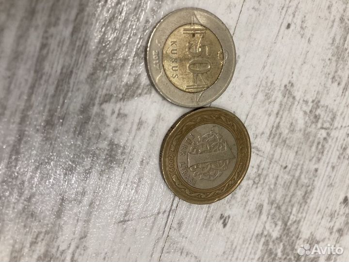Монеты Турция договорная цена