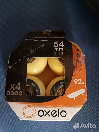 Ролики для скейтборда, новые, в упаковке