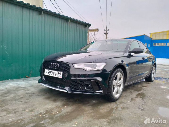 Audi a6 c7 бампер RS6