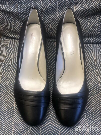 Туфли кожаные женские 38р
