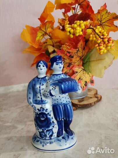 Фигурки гжель ручной работы