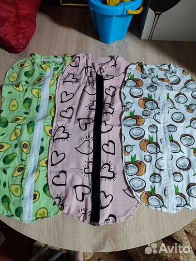 Пелёнки кокон на замке, молнии