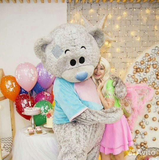 Ростовая кукла Мишка Тедди, Белый медведь