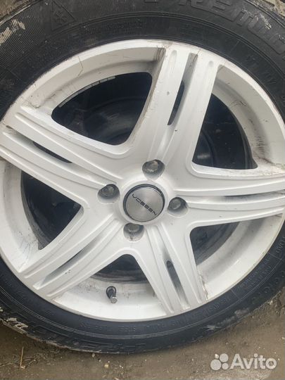 Диски литые р15 4 98 бу