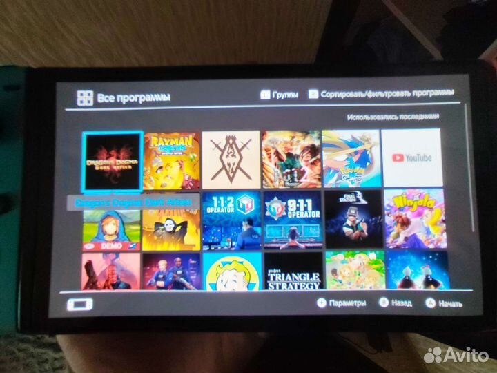 Nintendo switch oled с играми