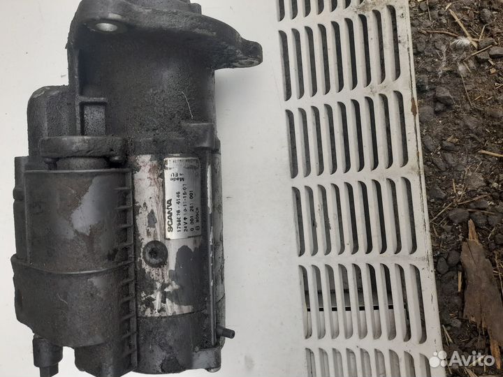 Стартер scania