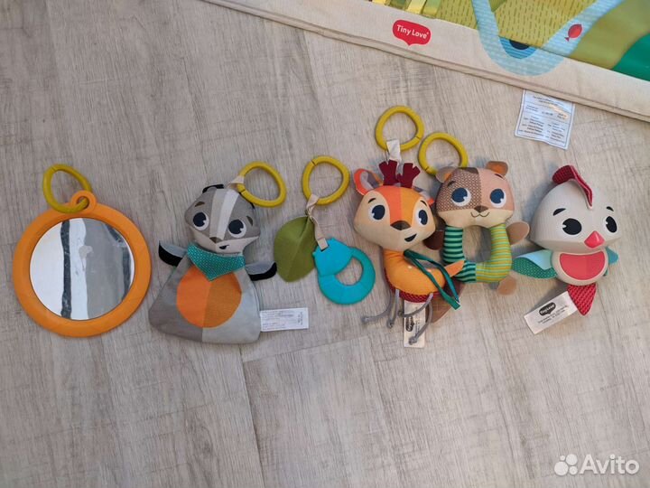 Развивающий коврик tiny love сказочный лес