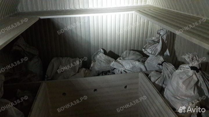 Дачный погреб из пластика