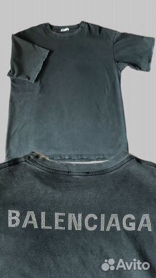 Футболка оверсайз balenciaga