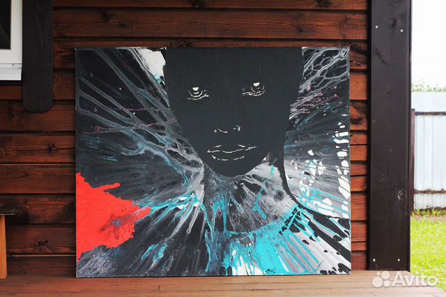 Картина холст акрил