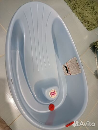 Ванночка для купания с горкой