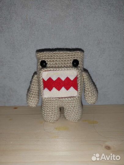 Домо кун вязаный