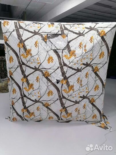 Палатка куб зимняя утепленная 2,0м* 2,0м* 2,05м