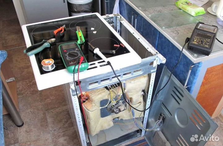 Ремонт варочных панелей и индукционных плит