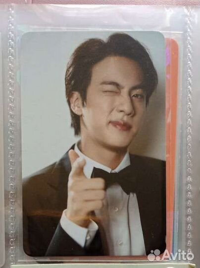 Карты bts джин