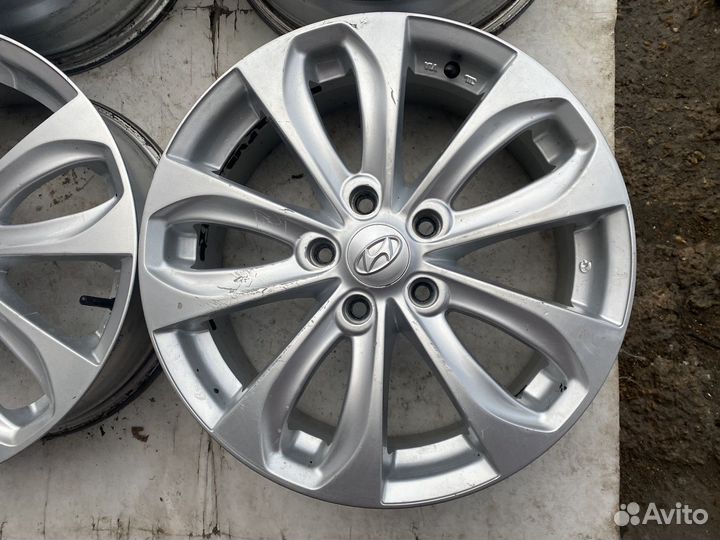 Литые диски на Kia/ Hyundai R17, 5x114.3, ET48