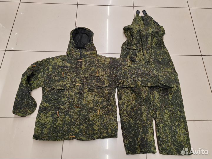 Костюм тактический горка зима пиксель на флисе