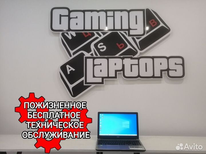 Игровой ноутбук Acer i5-gen4/GT840M 2Gb/SSD