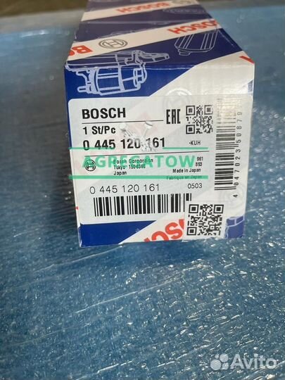 Форсунка Bosch 0445120161 / 4988835 Камаз Cummins