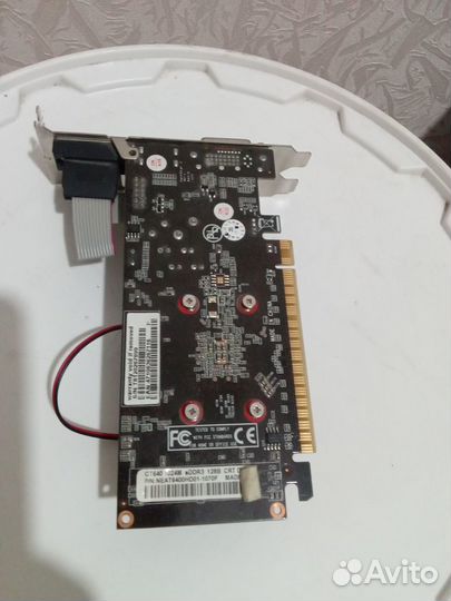 Видеокарта Palit GeForce GT 640, VGA/DVI/hdmi 1 Гб