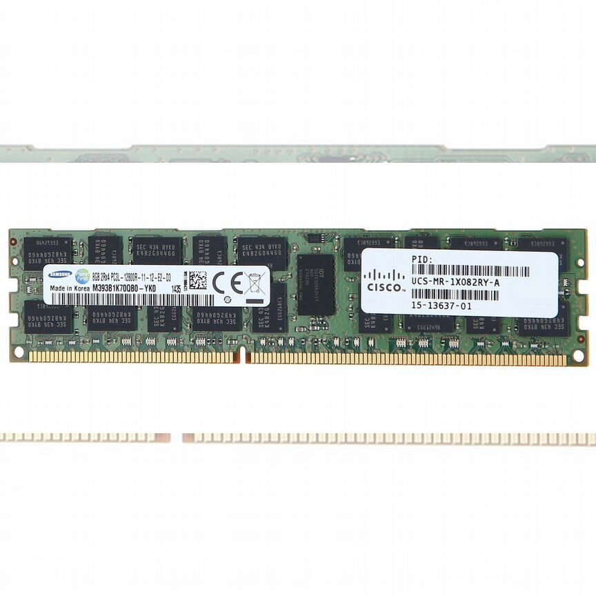 [UCS-MR-1X082RY-A] Оперативная Память Cisco 8gb Ucs-Mr-1x082ry-A