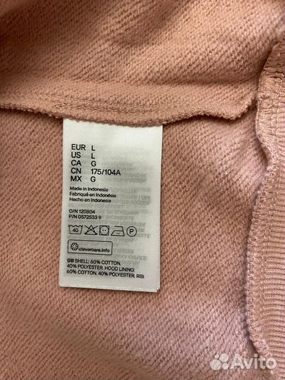 Худи -толстовка h&m новая женская оверсайз L