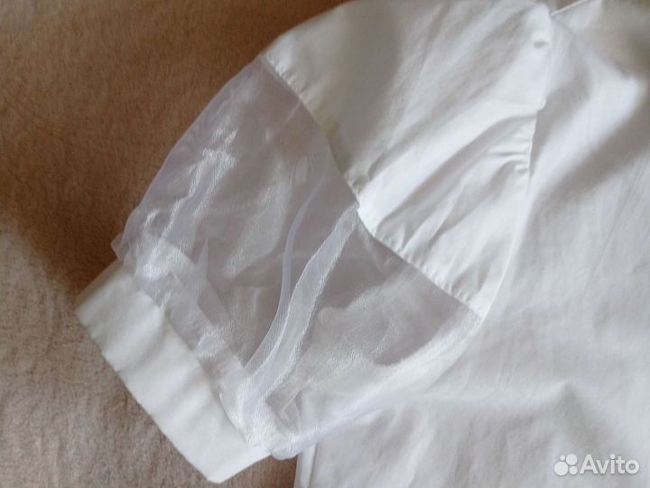 Блузка белая для девочек