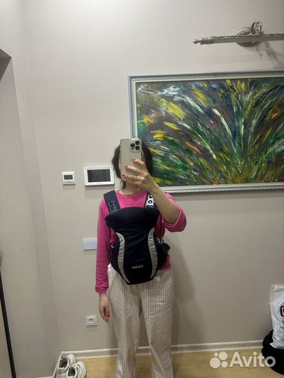 Рюкзак переноска кенгуру tomy