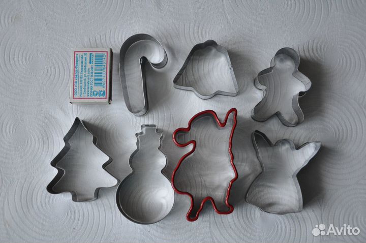 Формочки для печенья новогодние рождественские