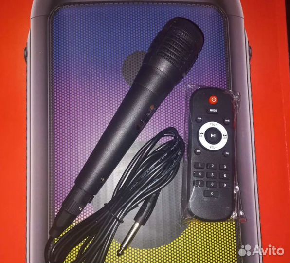 Колонка ZQS6213 с караоке микрофоном