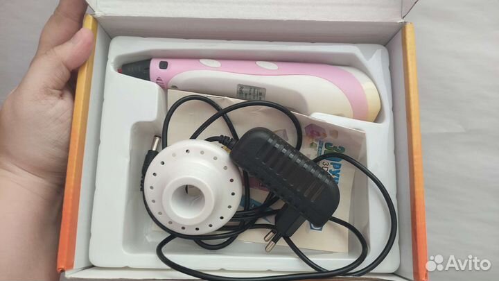 3D-ручка + 11 цветов пластика в комплекте