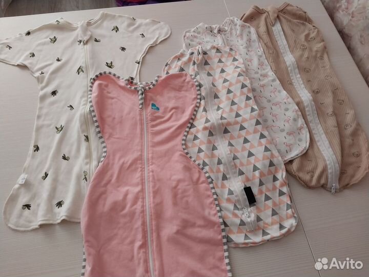 Большой пакет одежды для малышки