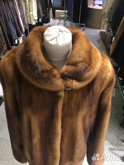 Шуба норковая 54 размер Италия