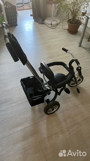 Велосипед коляска с ручкой