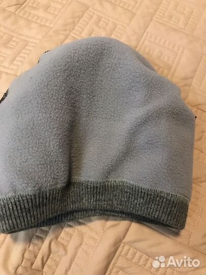 Шапка на флис новая