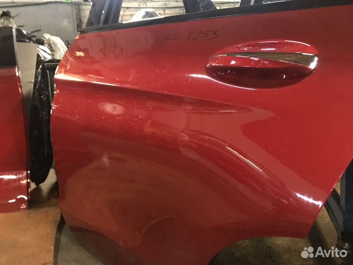 Мерседес X253 GLC дверь задняя левая
