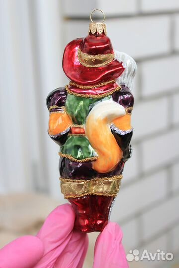 Елочные игрушки irena Кот в сапогах