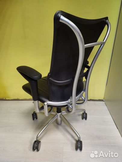 Крело руководителя кожаное, Allsteel, США