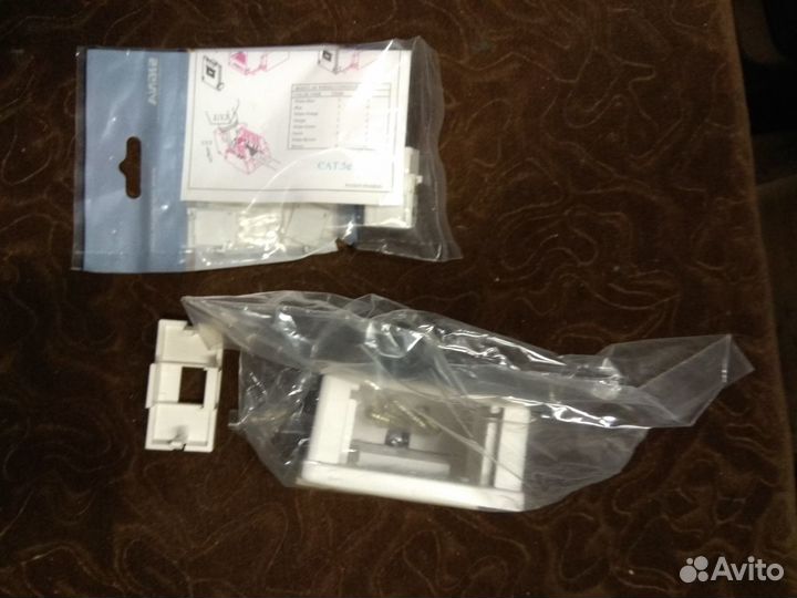 Интернет розетки LAN (RJ-45) CAT.5e