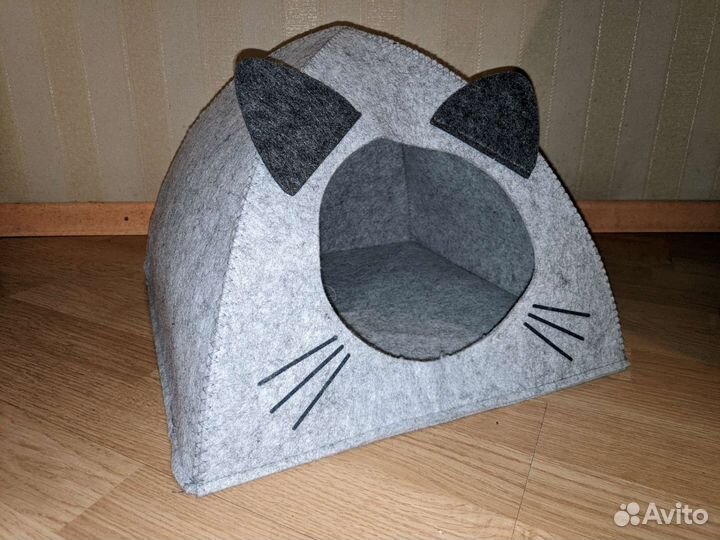 Домик для кошки из войлока