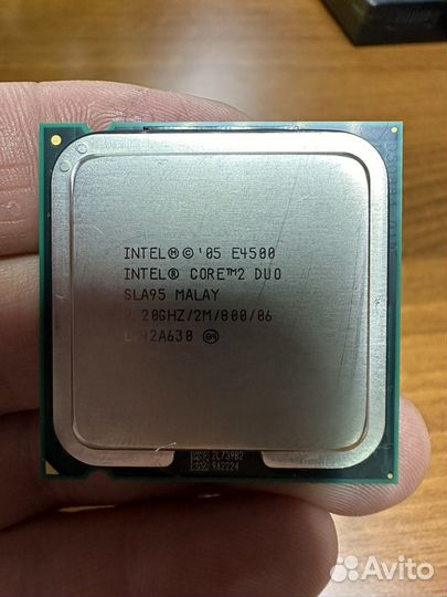 Intel Core 2 Duo E4500 Процессор